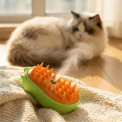 3-in-1 steam cat brush - home improvement
