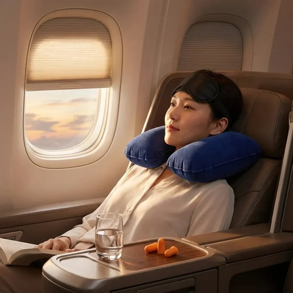 3-in-1 travel comfort kit!