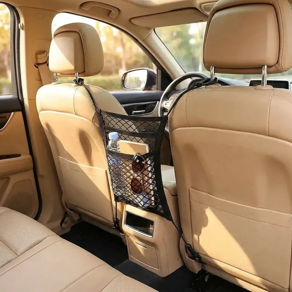 3-layer car mesh organizer