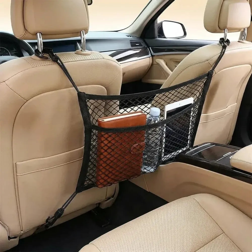 3-layer car mesh organizer