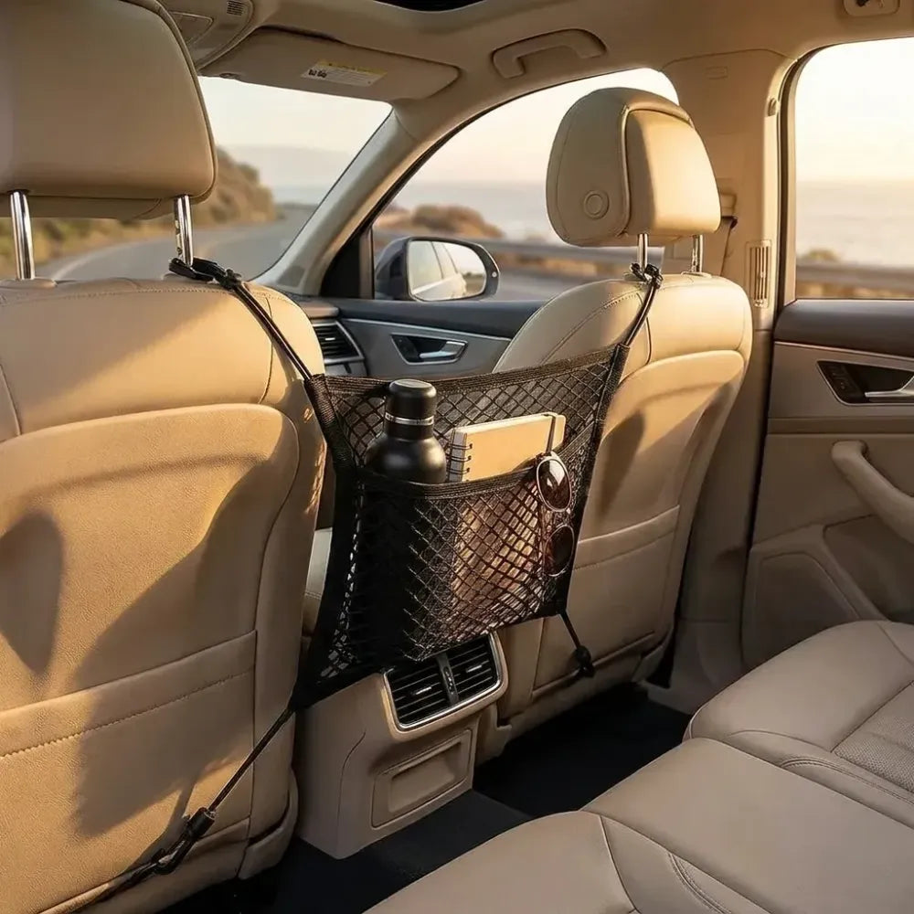 3-layer car mesh organizer