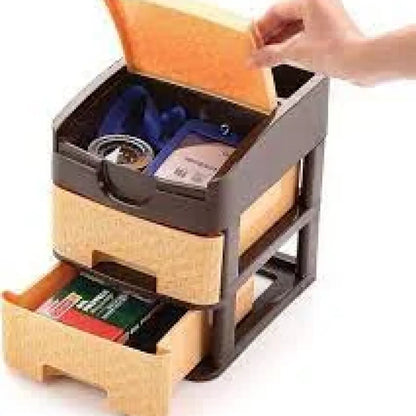 3-layer mini drawer organizer - home improvement