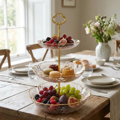 3-layer snack rack stand - home & kitchen