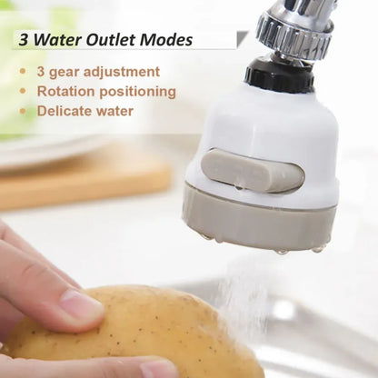 3-mode water saving faucet nozzle - home improvement