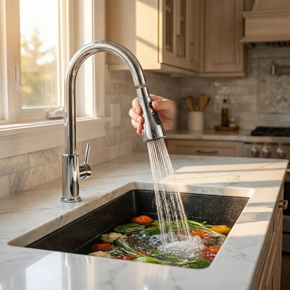 3 modes kitchen sink faucet