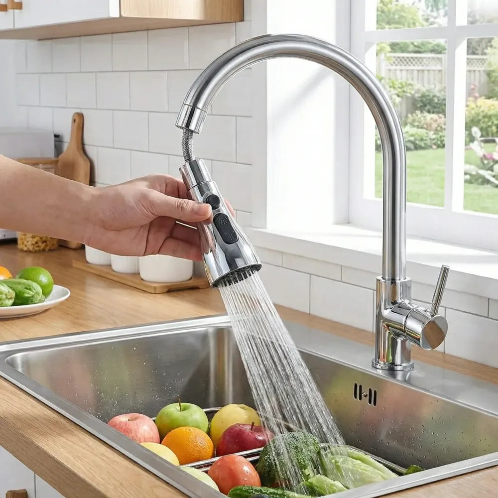 3 modes kitchen sink faucet