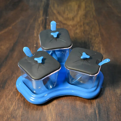 3 pc stainless steel dining set - home & kitchen