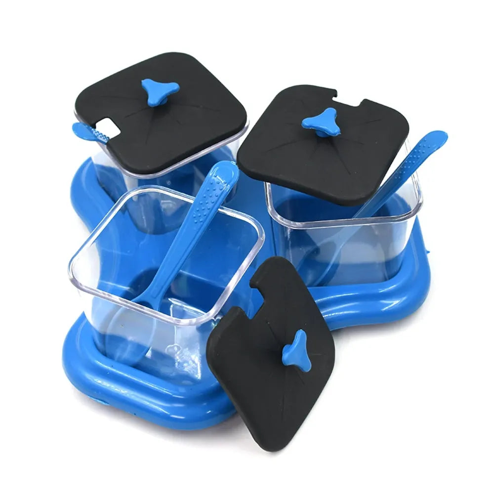 3 pc stainless steel dining set - home & kitchen