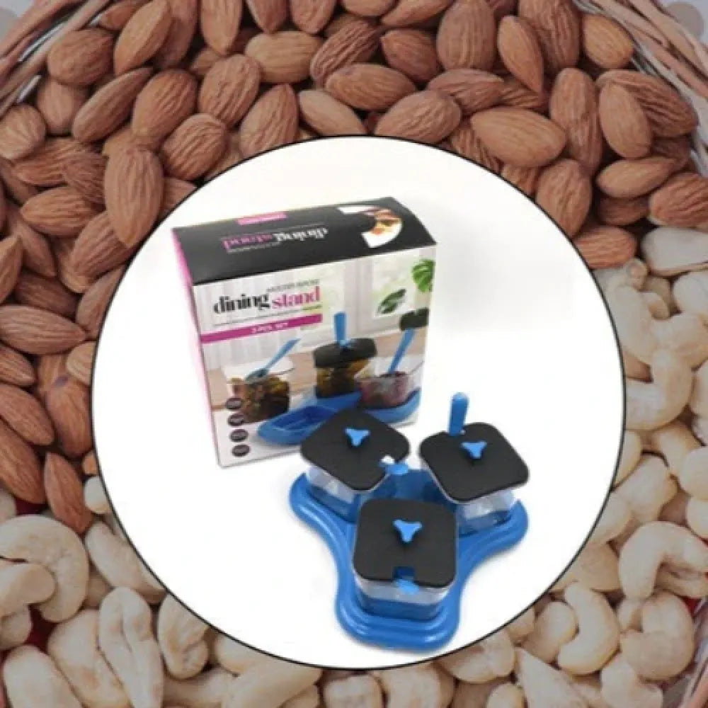 3 pc stainless steel dining set - home & kitchen