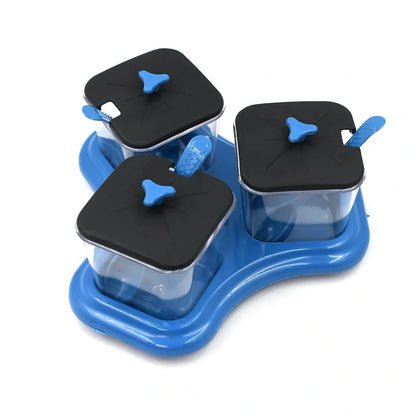 3 pc stainless steel dining set - home & kitchen