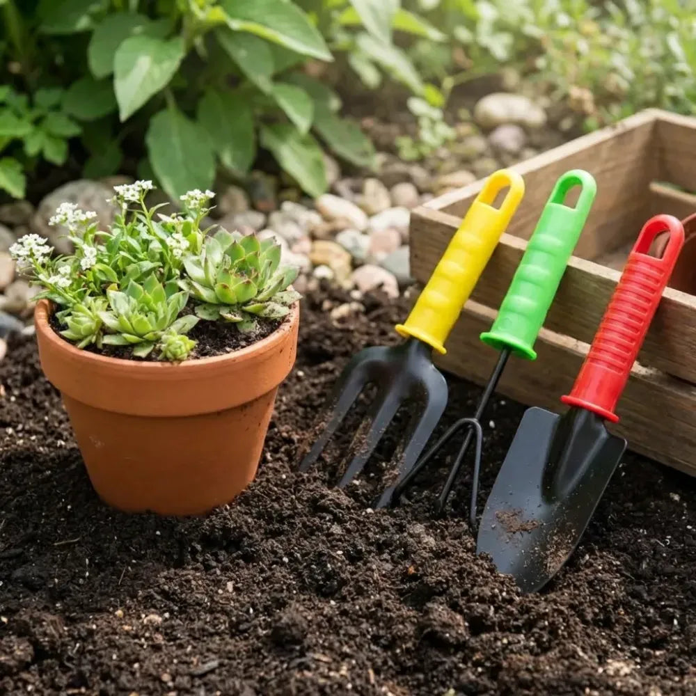3-piece garden tool set