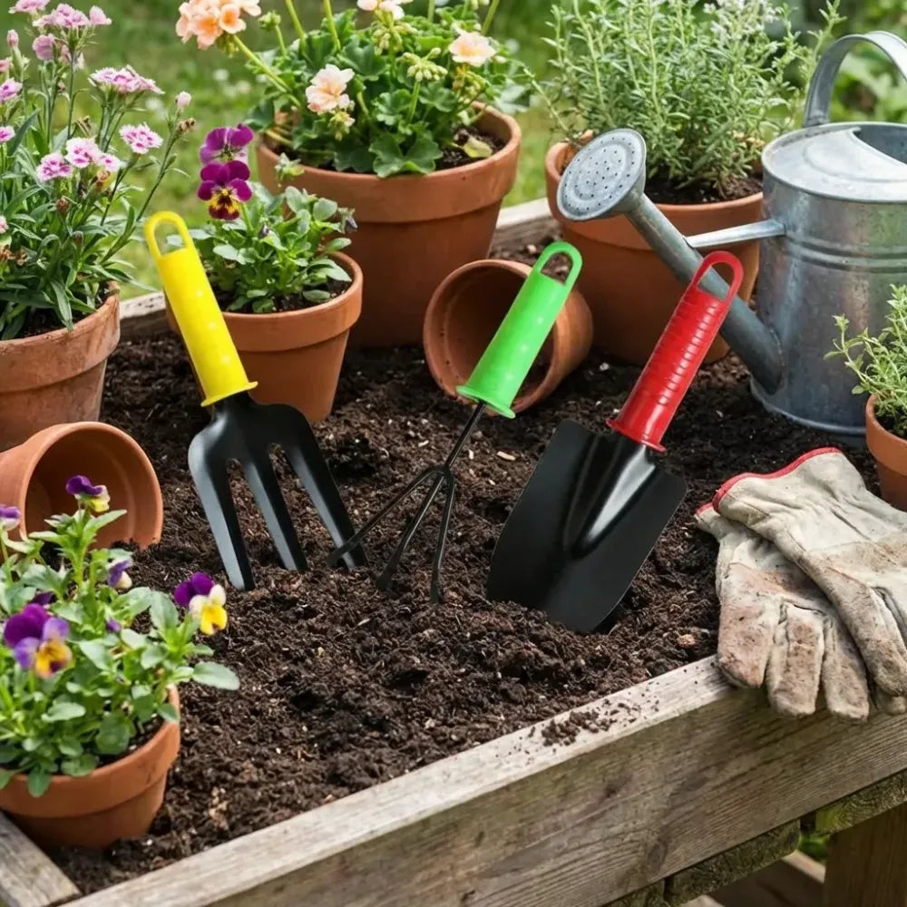 3-piece garden tool set