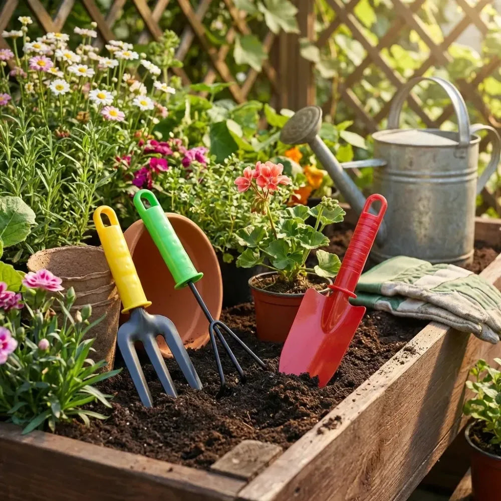 3-piece garden tool set