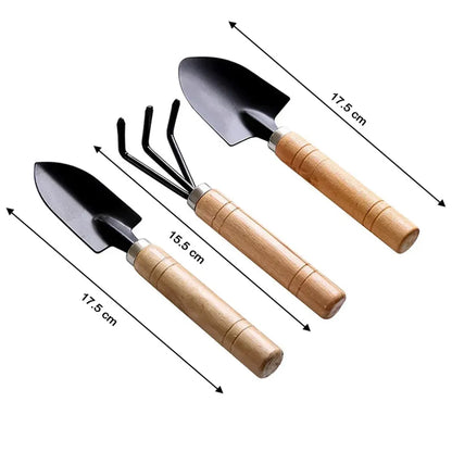 3-piece garden tool set - hardware