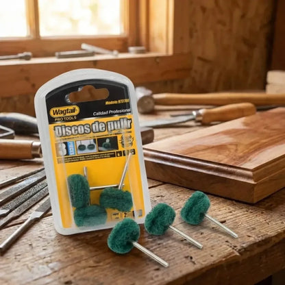 3-piece polishing wheel set - home improvement