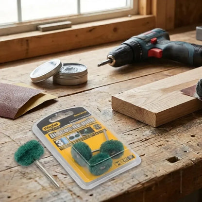 3-piece polishing wheel set - home improvement