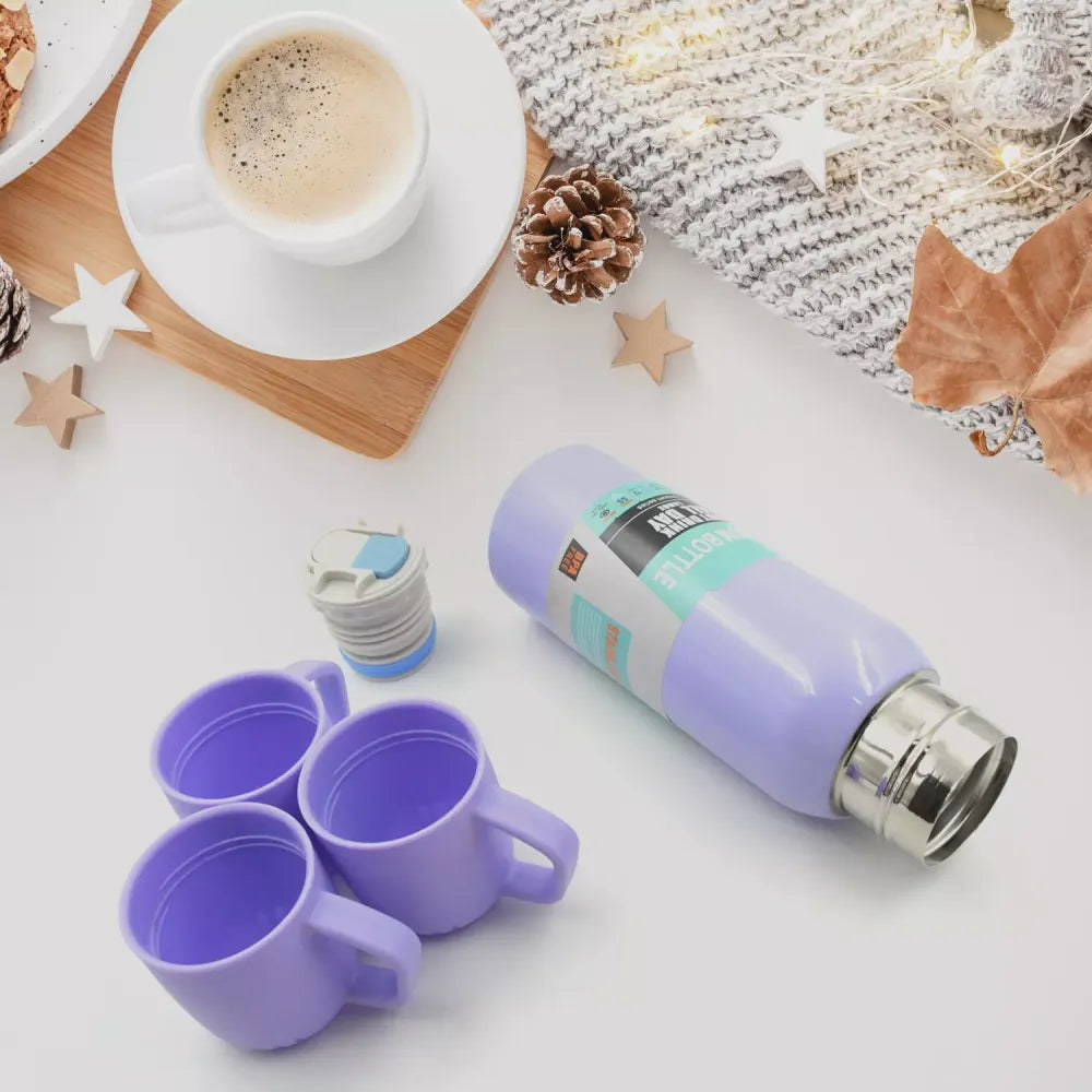 3-piece vacuum flask set