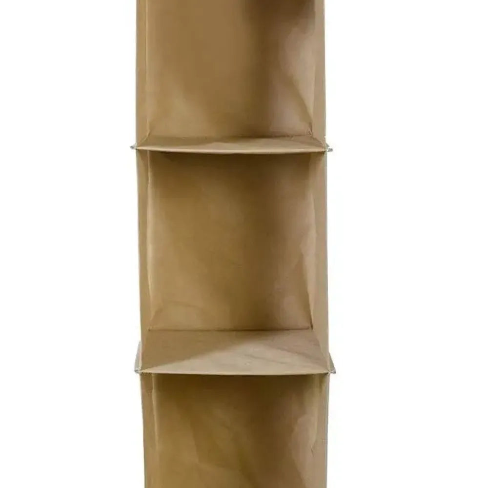 3-shelf hanging closet organizer