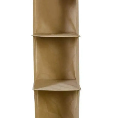 3-shelf hanging closet organizer