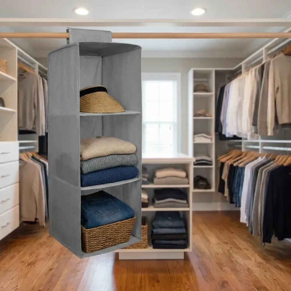 3-shelf hanging organizer - home essentials