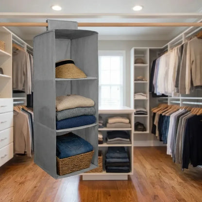 3-shelf hanging organizer - home essentials