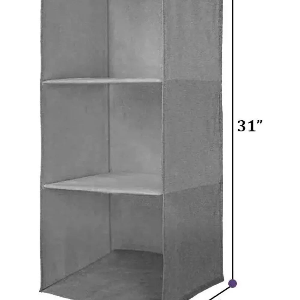 3-shelf hanging organizer - home essentials