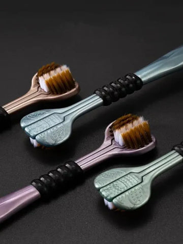 3 Sided Tooth Brush – Pack of 2