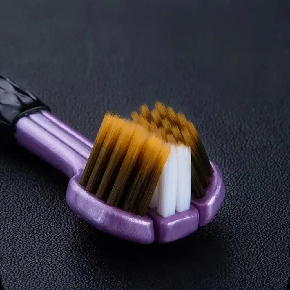 3 sided tooth brush – pack of 2