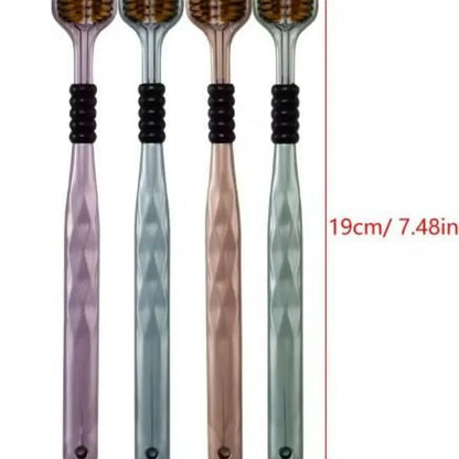 3 sided tooth brush pack of 4