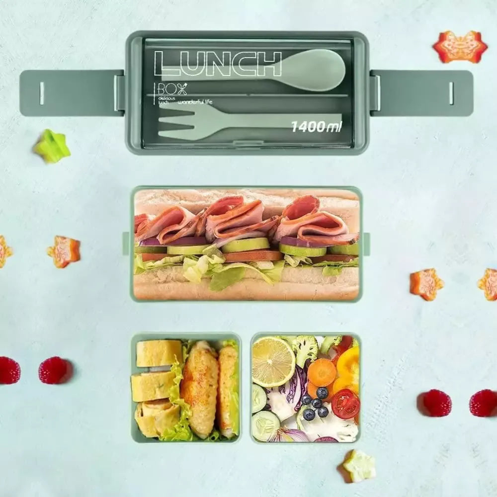 3-tier bento lunch box - home essentials