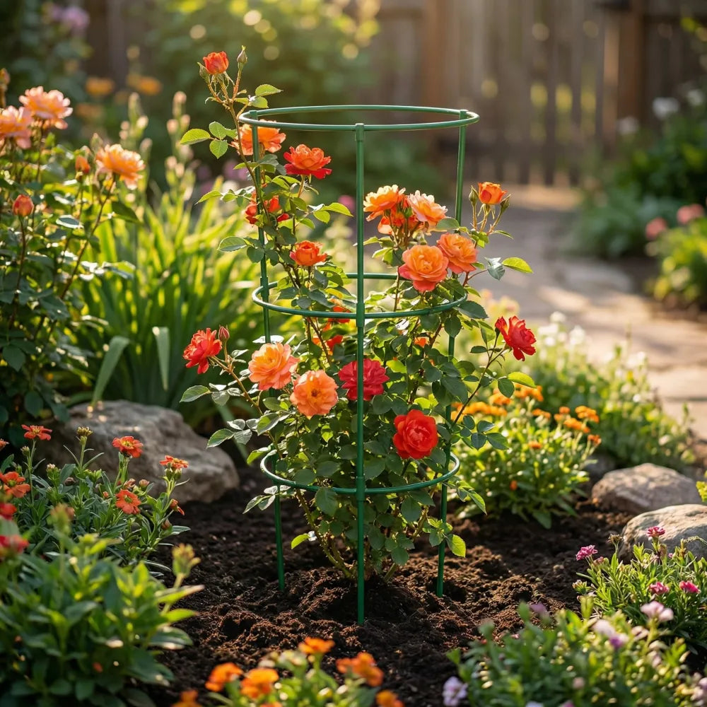 3-tier heavy duty plant cage - home essentials