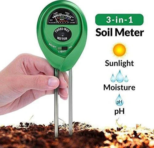 3-in-1 soil tester kit