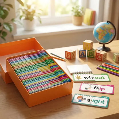 30 rhyming words learning flipbook
