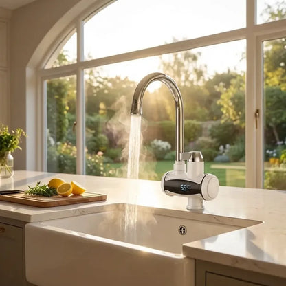 3000w led instant water heater tap