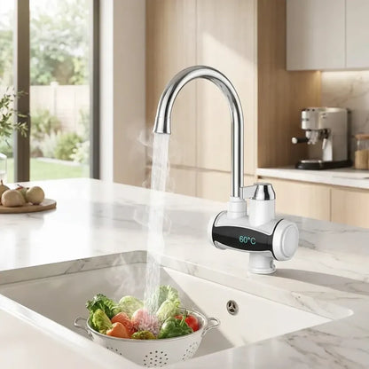 3000w led instant water heater tap