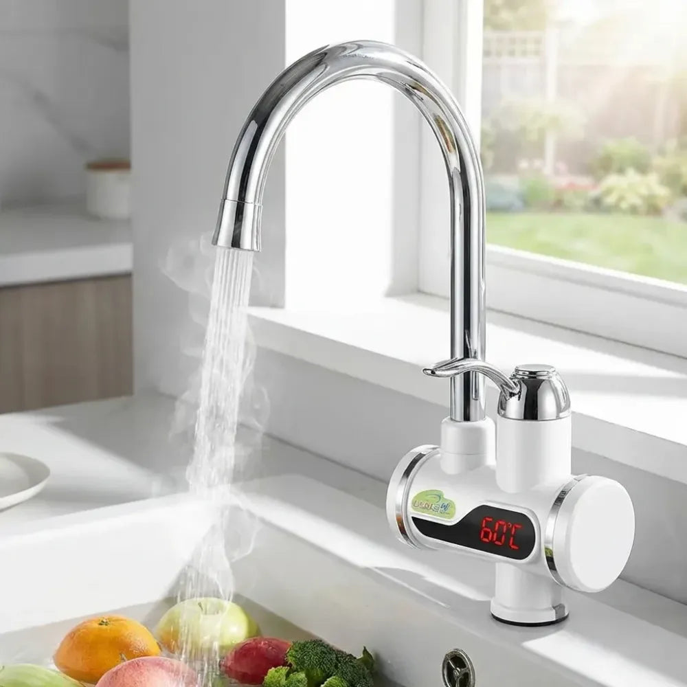 3000w led instant water heater tap