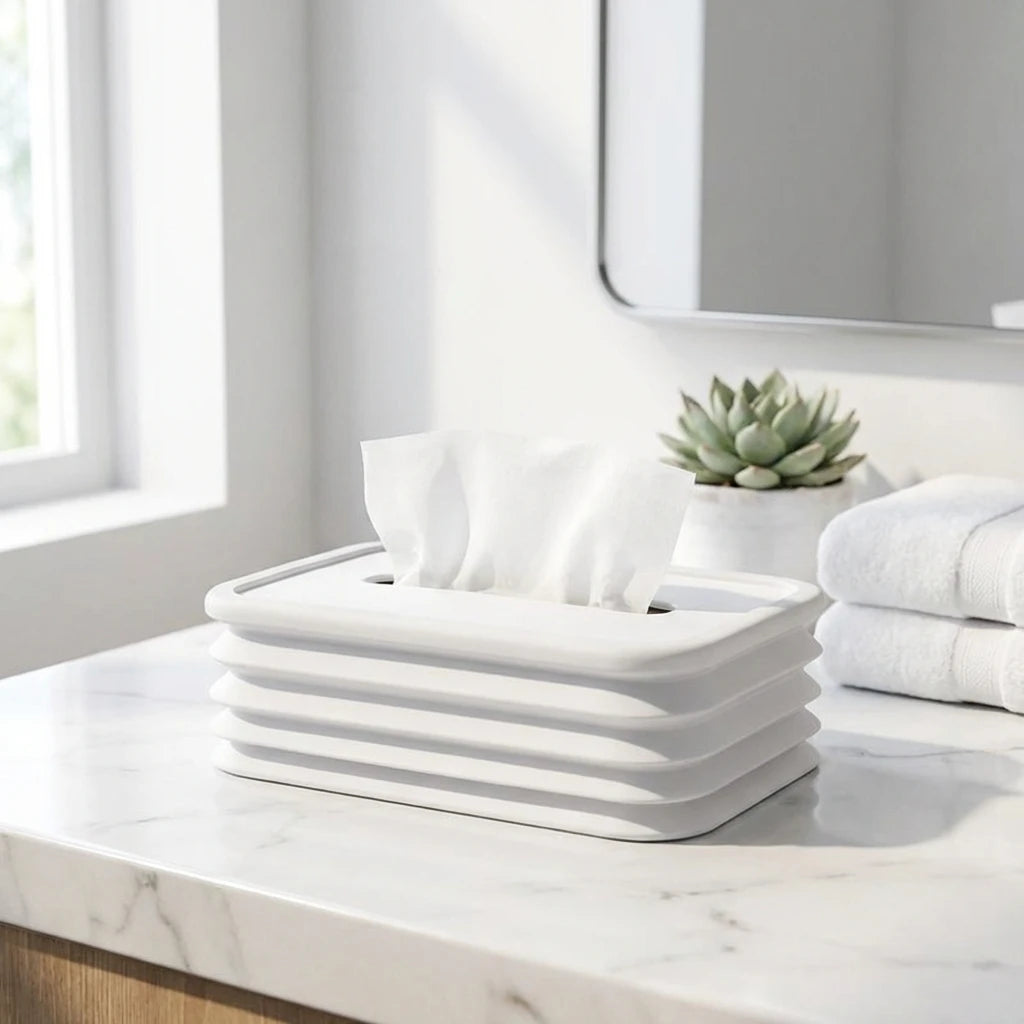 Sleek Silicone Tissue Holder