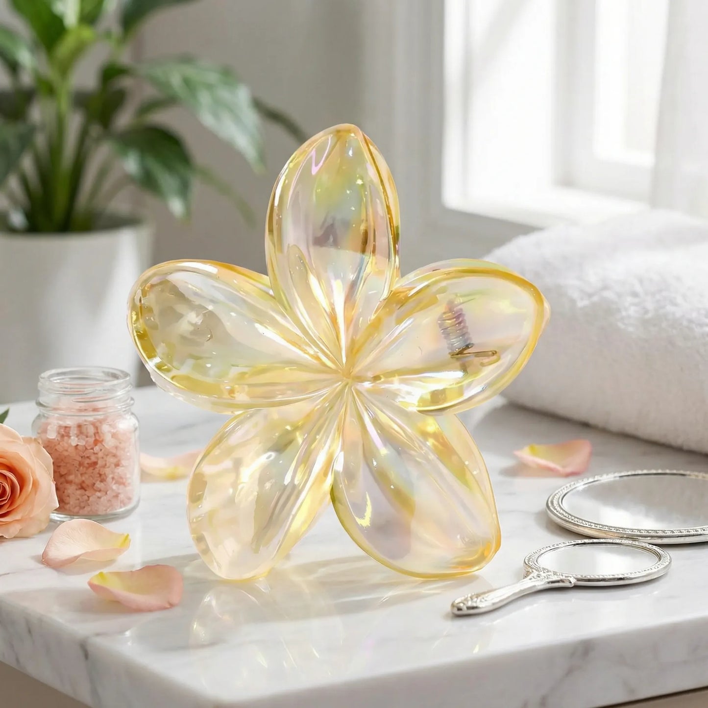 Elegant Matte Hair Clamp