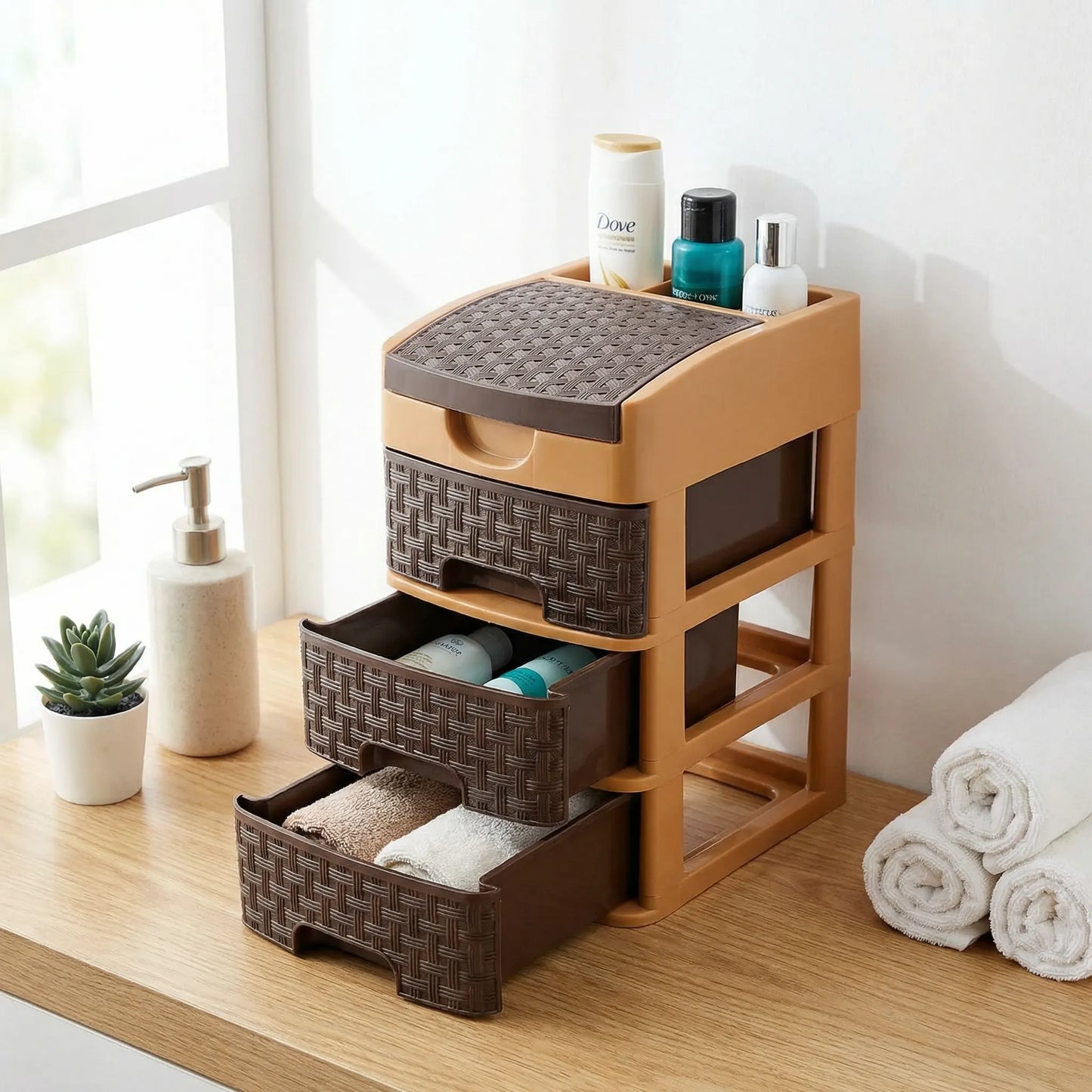 3-Layer Mini Drawer Organizer