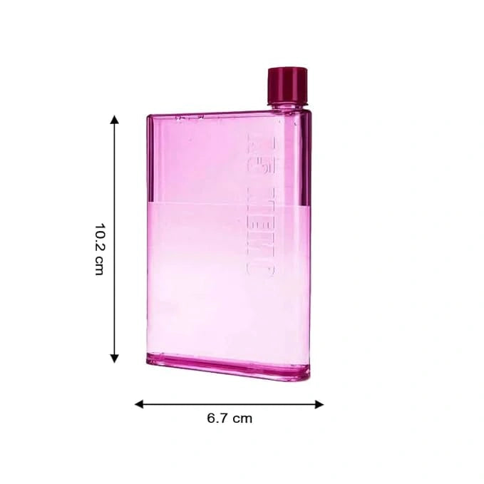 Ultra-slim notebook water bottle