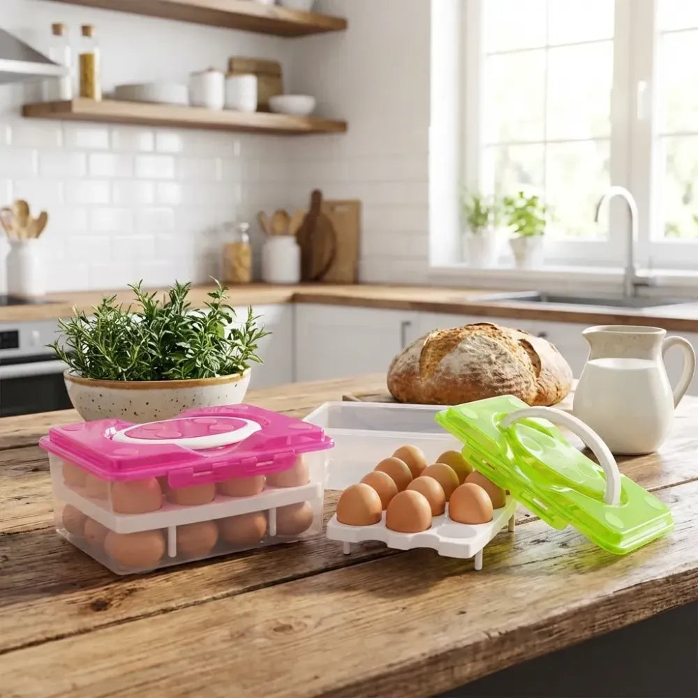 32-grid egg storage tray - home & kitchen