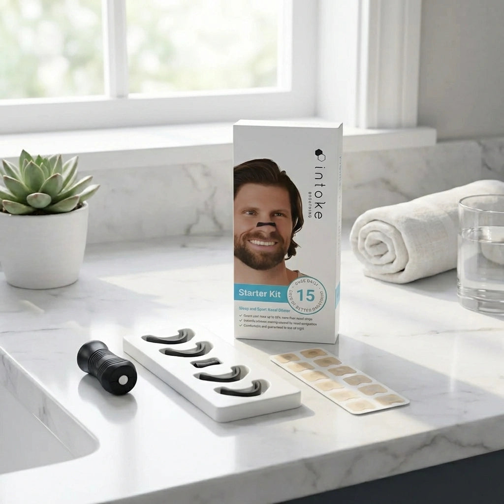 Magnetic Nasal Breathing Strips