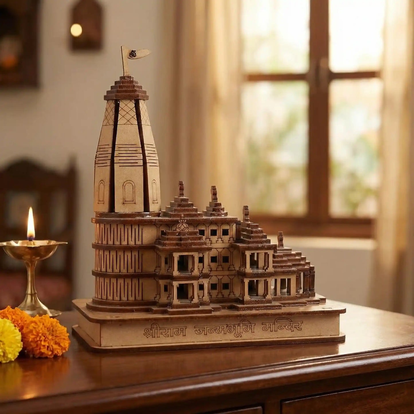 AYODHYA RAM MANDIR WOODEN TEMPLE