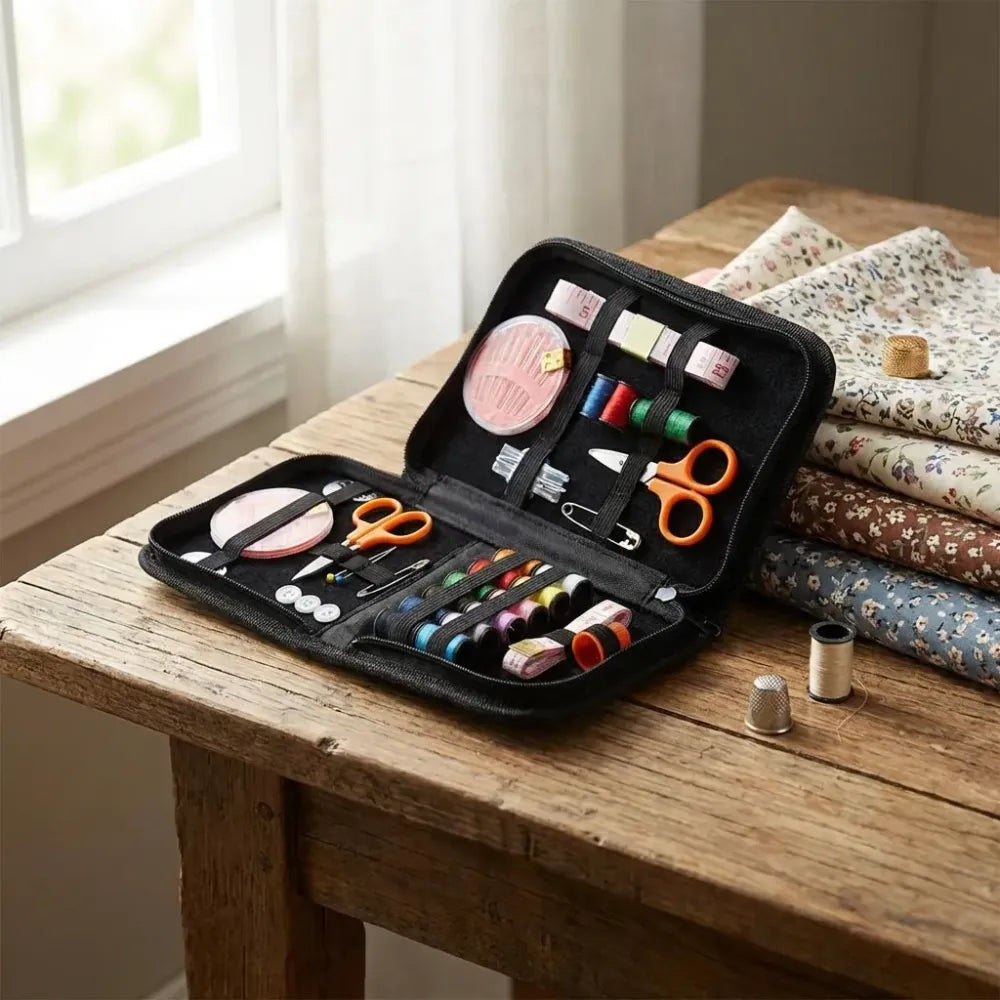 33-piece portable sewing kit - home improvement