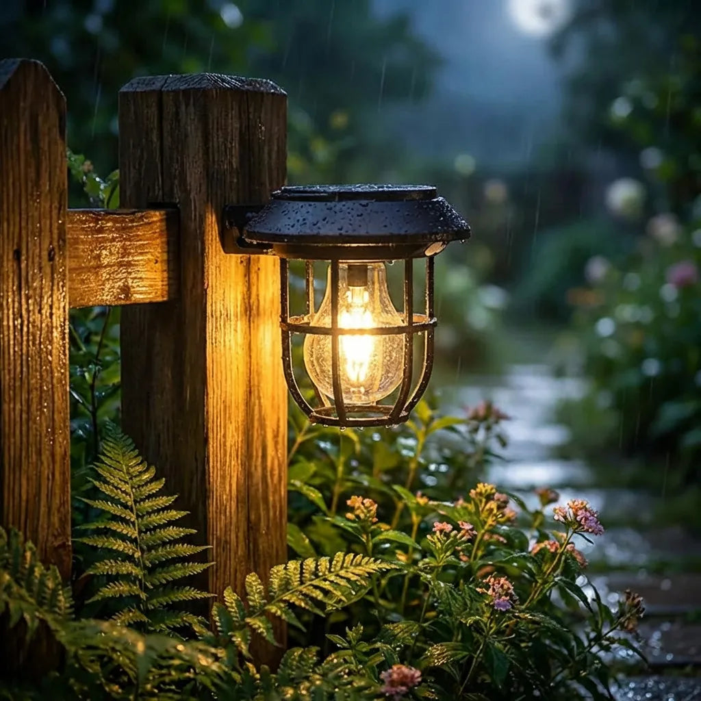 Solar Motion Sensor Wall Light