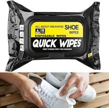 Natural sneaker cleaner wipes