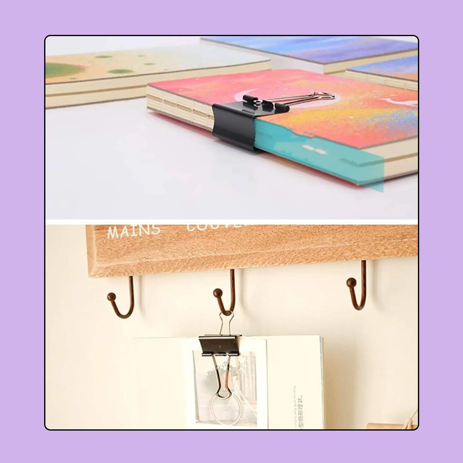 Strong mix binder clips