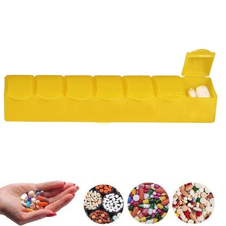7-Day Pill Organizer Box