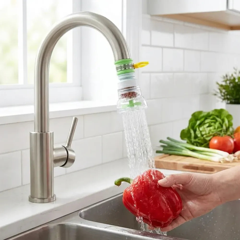360° flexible water-saving faucet - kitchen tool