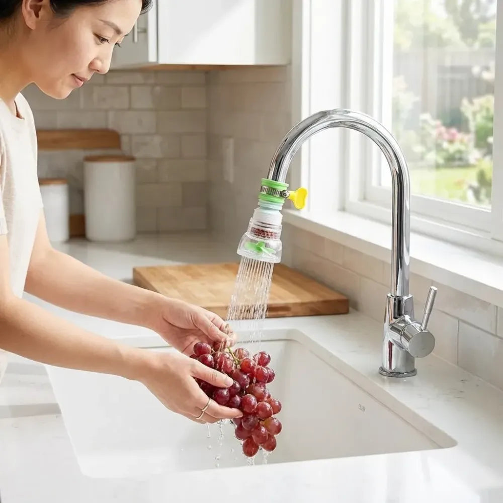 360° flexible water-saving faucet - kitchen tool